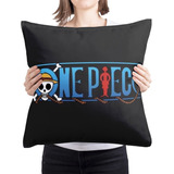 Cojin Decorativo One Piece Logo Diseño Unico Almohada