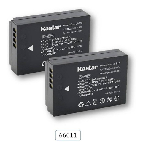 (2) Baterias Mod. 66011 Para Can0n Eos M50