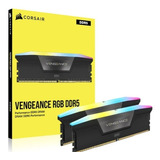 Memória Corsair Vengeance Rgb Ddr5 2 X 16gb Cl32 6400mhz