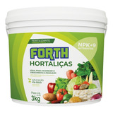 Adubo Fertilizante Forth Hortaliça 3kg Horta Verdura Legume 