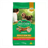 Ração Dog Chow P Cão Mini E Pequeno Carne Frango E Arroz 3kg