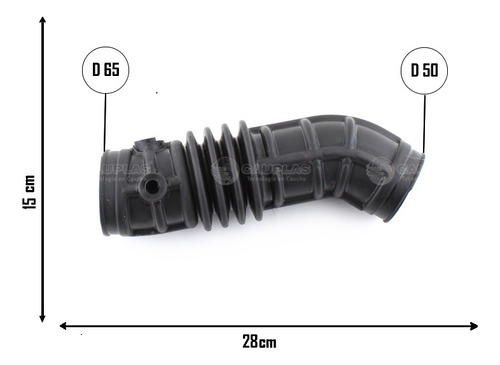 Manguera Filtro Aire Chevrolet Aveo 2009 Al 2018 Sin Sensor Foto 2