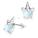 Aretes Para Mujer Aretes De Plata 925 Joyeria Unicornio Mona