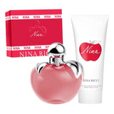 Cofre Perfume Nina Edt 80 Ml + Body Lotion 100 Ml For Her