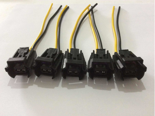 5 Pz Conectores Arneses De Inyector Vw Jetta 2010 A 2018 Mk6