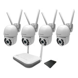 Kit Seguridad Video Vigilancia 4 Camaras Hd Disco Duro 1tb