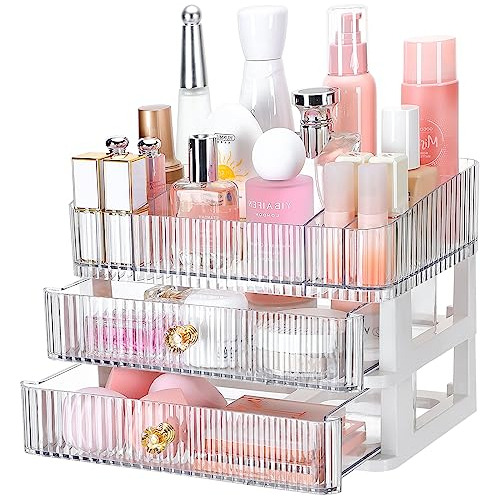 Organizador De Maquillaje Acrílico, Vitrina De Almacenamient