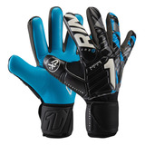 Guante De Portero Rinat Meta Gk Tactik Semi Azul Ngo Adulto.