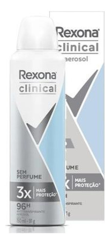 Rexona Clinical S/perfume Hipoalergênico 150ml Kit C/4