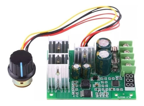 Control De Velocidad Para Motor Dc Pwm 6-60v 30a Arduin Av