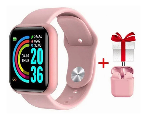 Reloj Inteligente Para Mujer D20 Pro Y68 Para iPhone Xiaomi