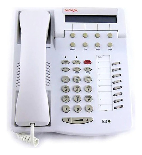 Telefono Avaya 6408d+ Blanco Nuevo Digital