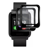 2 Películas Protetora Gel 3d Para Xiaomi Amazfit Bip S Lite