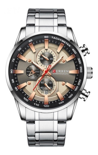 Reloj Curren 8351 Cronógrafo Deportivo Acero Inoxidable