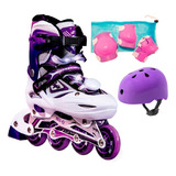 Rollers Profesionales Stick Combo Casco+bolso+protecciones