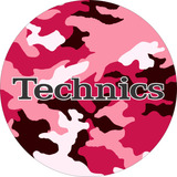 Technics Rosa Camuflado Slipmat Paño Latex Modelos Limitados