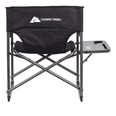 Silla De Director Plegable Ozark Trail Extra Grande Camping Color Negro