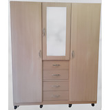 Armario, Closet 150x180x50 En Mdf Desarmable, Varios Colores