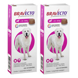 2 Bravecto 1400mg Cães De 40-56kg Original Envio Imediato