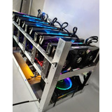 Rig Minería 740mh/s 12 Gpu, Asesoria Completa