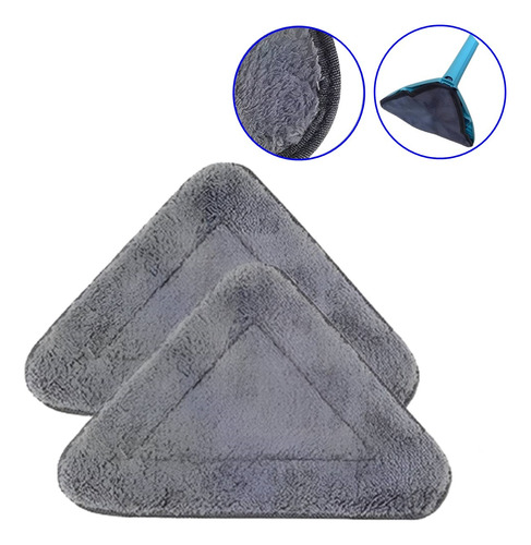 Refil Mop Triangular Esfregão Alta Absorção Limpeza Fácil