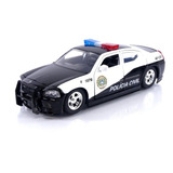 Fast & Furious 1:24 2006 Dodge Charger Police Car Fundido...