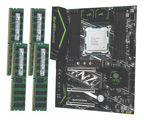 Kit Placa Huananzhi F8 + Xeon E5 2683 V4 + 64gb (4x16 )ddr4