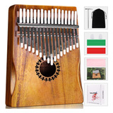 Kalimba Thumb Piano De 17 Teclas, Mbira Portatil, De Dedo