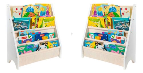 Rack Para Livros Infantil, Standbook Montessoriano 2x