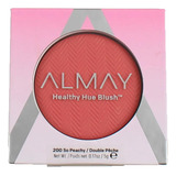 Almay Rubor Healthy Hue Blush 5g Tono Del Maquillaje 200 So Peachy