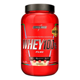 Suplemento Em Pó Integralmédica  Whey 100% Whey 100% Pure Proteínas Whey 100% Pure Sabor  Baunilha Em Pote De 900g