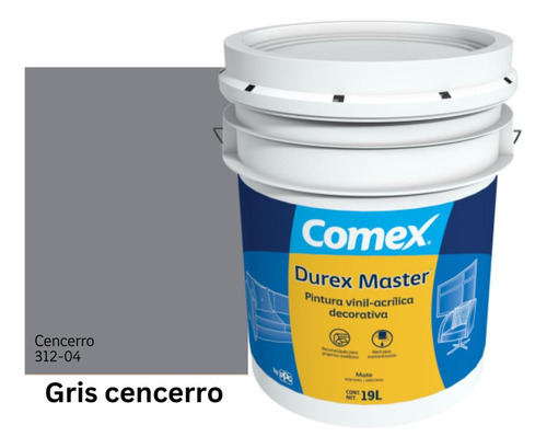 Cubeta Pintura Vinil-acrilica Durex Comex Interior/exterior