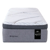 Colchon Brighton 80x190 1 Plaza Resortes Y Pillow King Koil