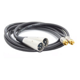 Cable Adaptador  2  Canon Xlr Machos  A 2 Rca  Macho 2mts