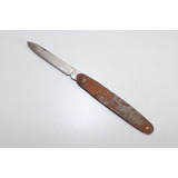 Antigo Canivete Aço Inox - Aberto Mede 13,5cm / Fechado 8cm