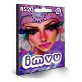 Imvu Brasil $20 E-gift - Cartao Moeda E-prepag - Imediato