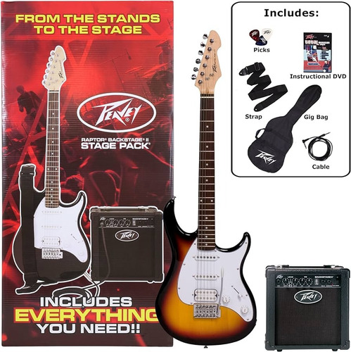 Combo Guitarra Eléctrica Peavey Raptor Plus Sunburst