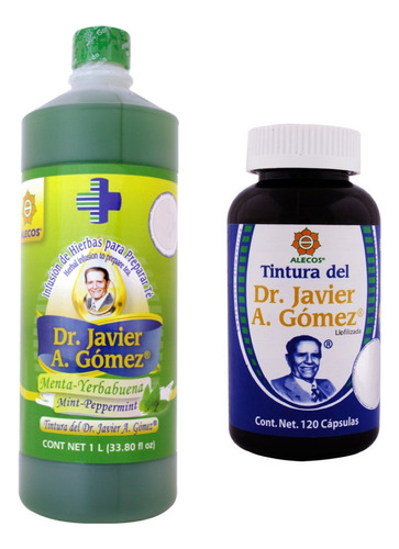 Tintura Alecos Dr Javier A Gómez Capsulas + 1 L