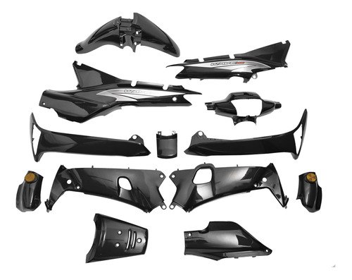 Kit De Plastico Completo Honda Nf 100 Wave Mtc