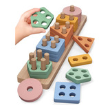 Material Didáctico Preescolar, Juguetes Montessori 1.2 Year