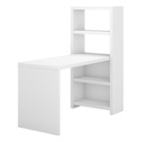 Bush Business Furniture Mesa Echo Craft, 56 W, Blanco Puro