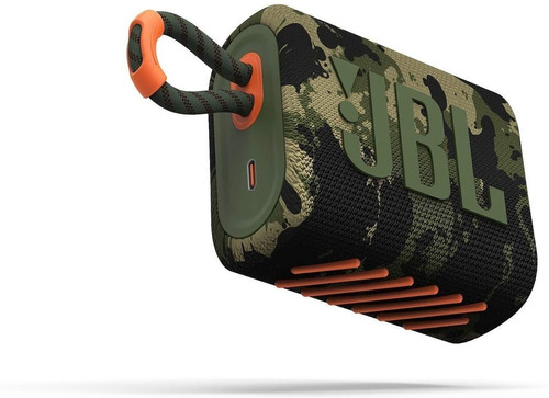 Caixa De Som Jbl Go 3 Bluetooth Prova D'agua Squad Original