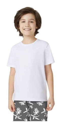 Camiseta Hering Kids Menino Infantil Básica Tradicional