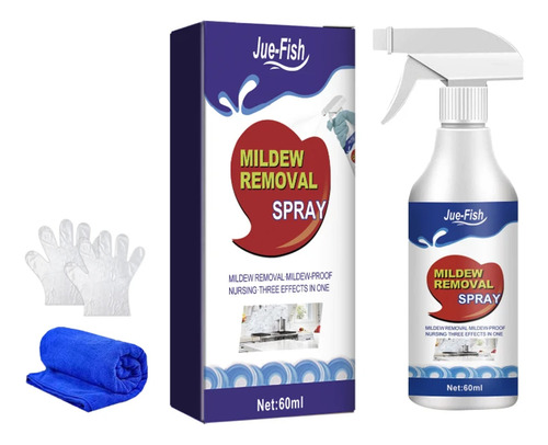 1 Peça De Limpador De Luvas E Tecidos Em Spray Anti-mofo