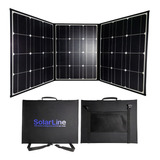 Panel Solar Plegable Flexible Bolso 100wp P/ Motorhome Autos