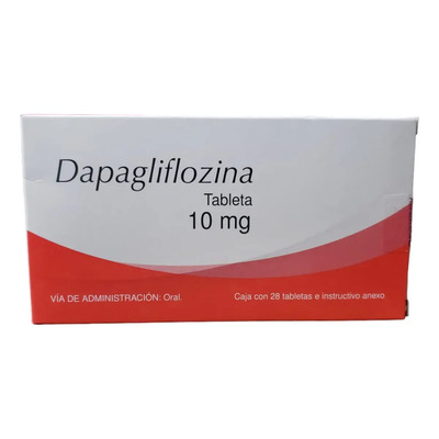 Dapagliflozina 10 Mg Caja Con 28 Tabletas | Envío gratis