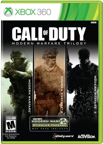 Cod Modern Warfare Trilogy Xbox 360 One Series 