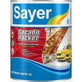 Pintura Automotriz Esmalte Acrílico Secado Rápido Sayer 4l