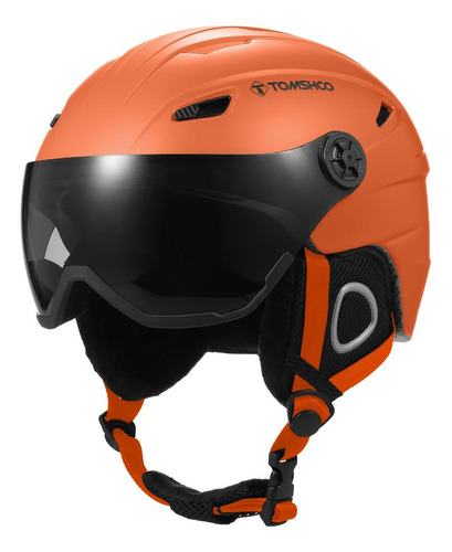 Casco Deportivo, Casco De Esquí Certificado Tomshoo