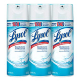 Lysol Desinfectante Antibacterial En Aerosol 3 Pzas 354g C/u